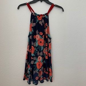 ANTHROPOLOGIE floral tank